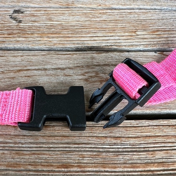 VTG 80s 90s Hip Pocket Old School Fanny Pack Neon Pink Academy Broadway Korea - Picture 8 of 13